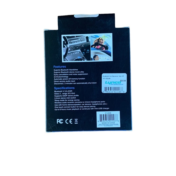 New Diamond Visions Car Bluetooth Audio Receiver - Picture 2 of 2